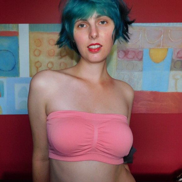 Pink coral bandeau - Picture 1 of 8